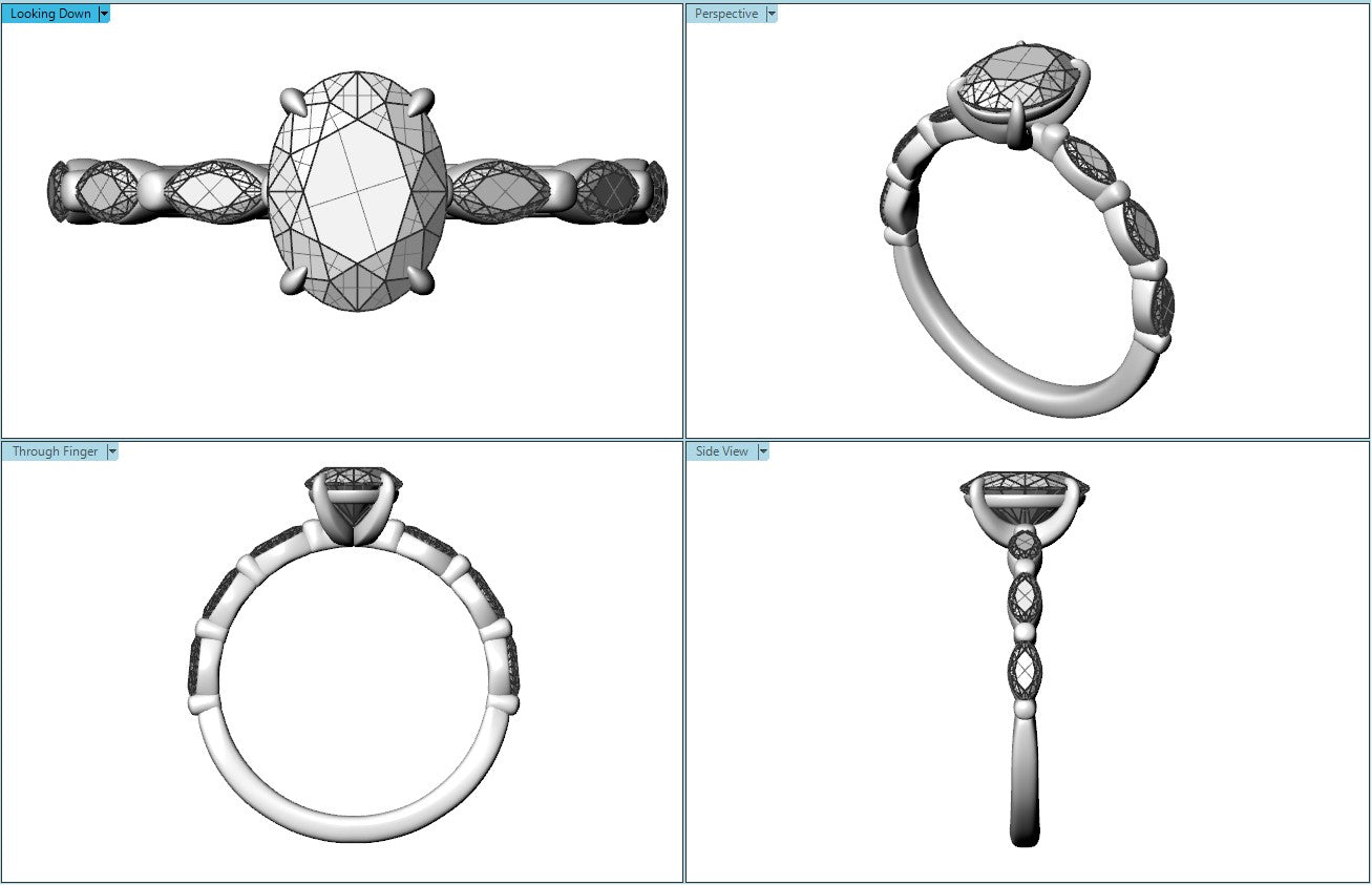 Aspen engagement ring