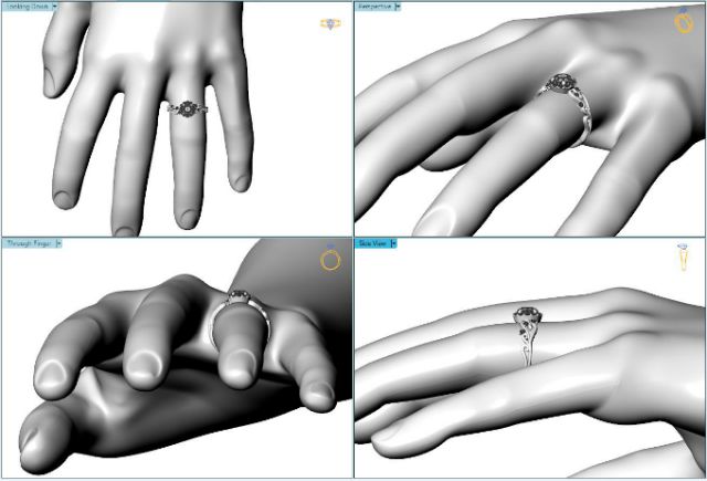 Egypt engagement ring