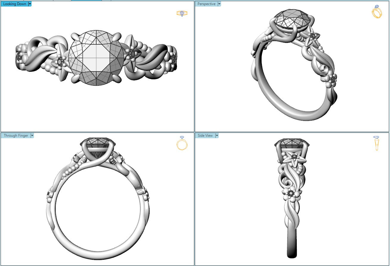 Jadean engagement ring