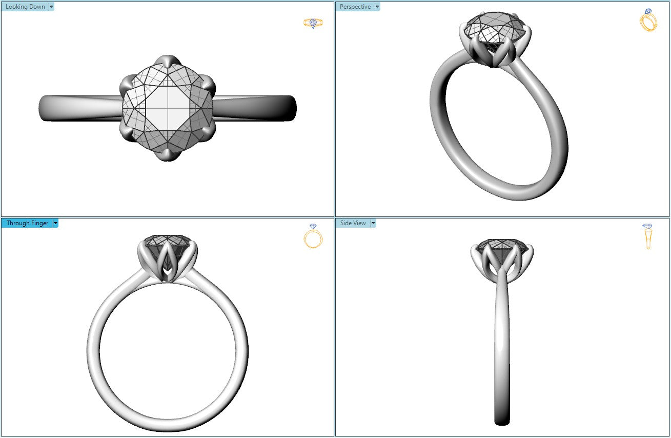 Bridgette engagement ring