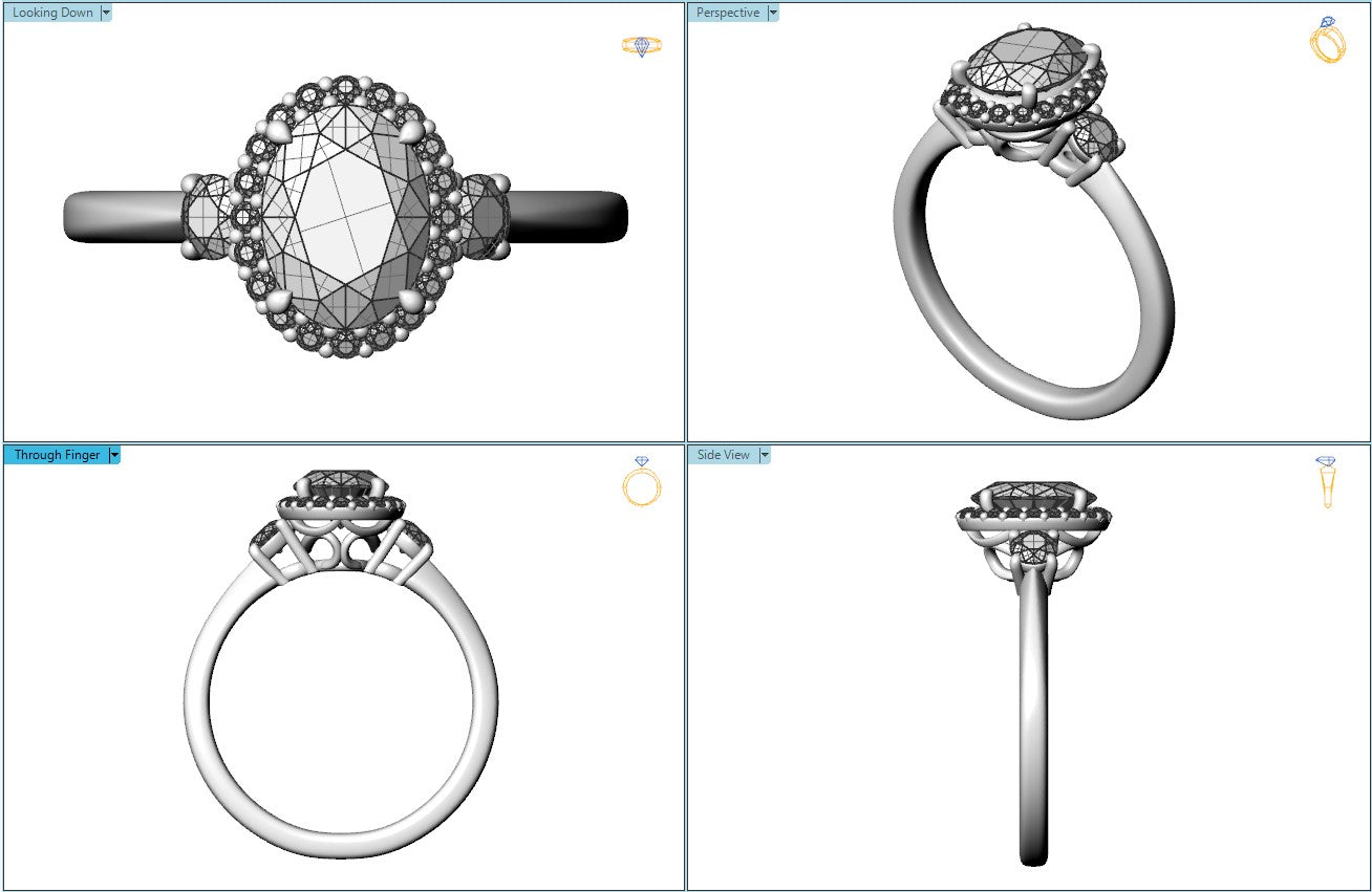 Elaine engagement ring