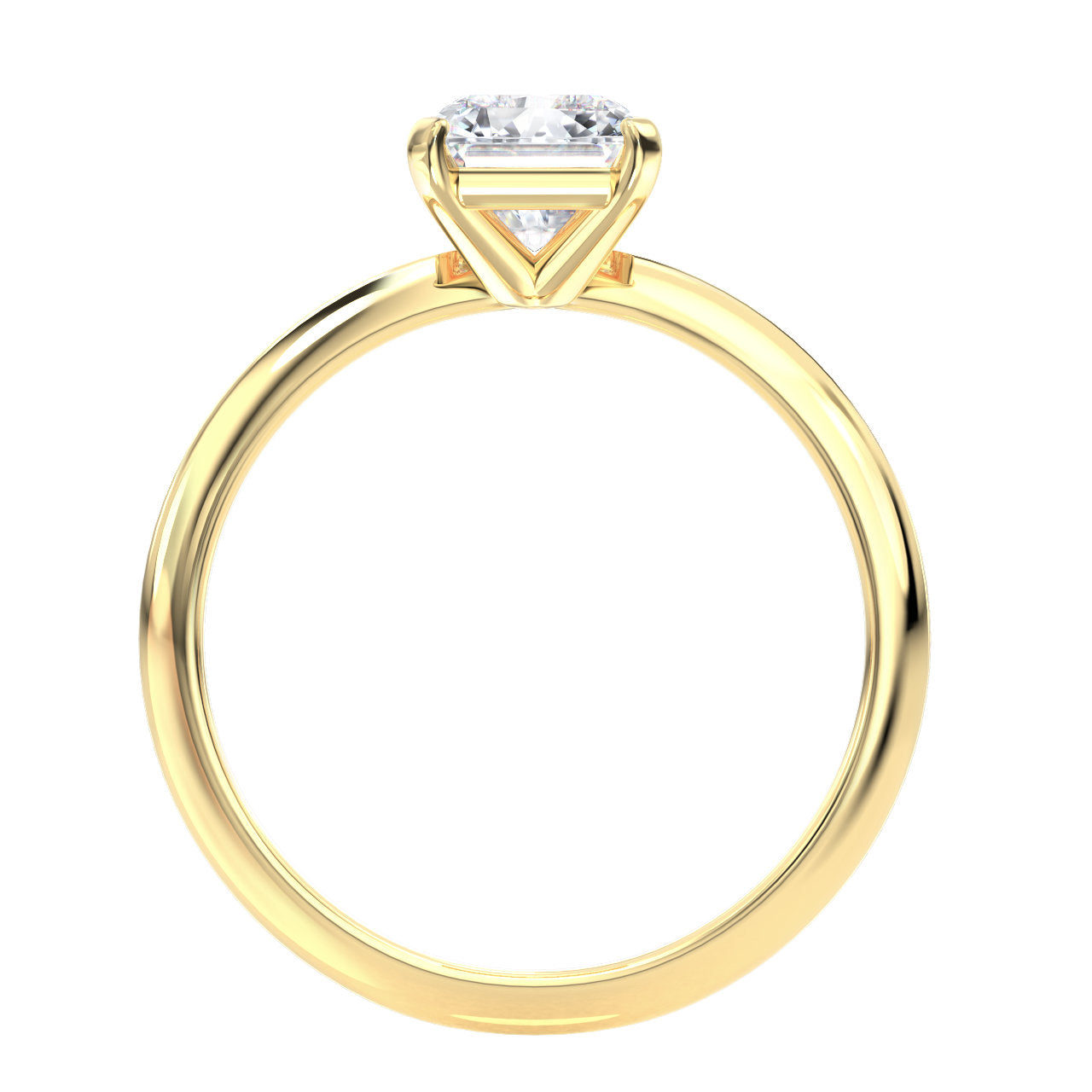 Belinda engagement ring in yellow gold