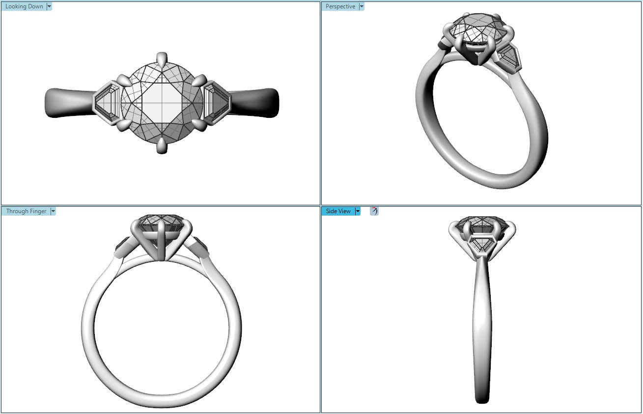Daphne engagement ring