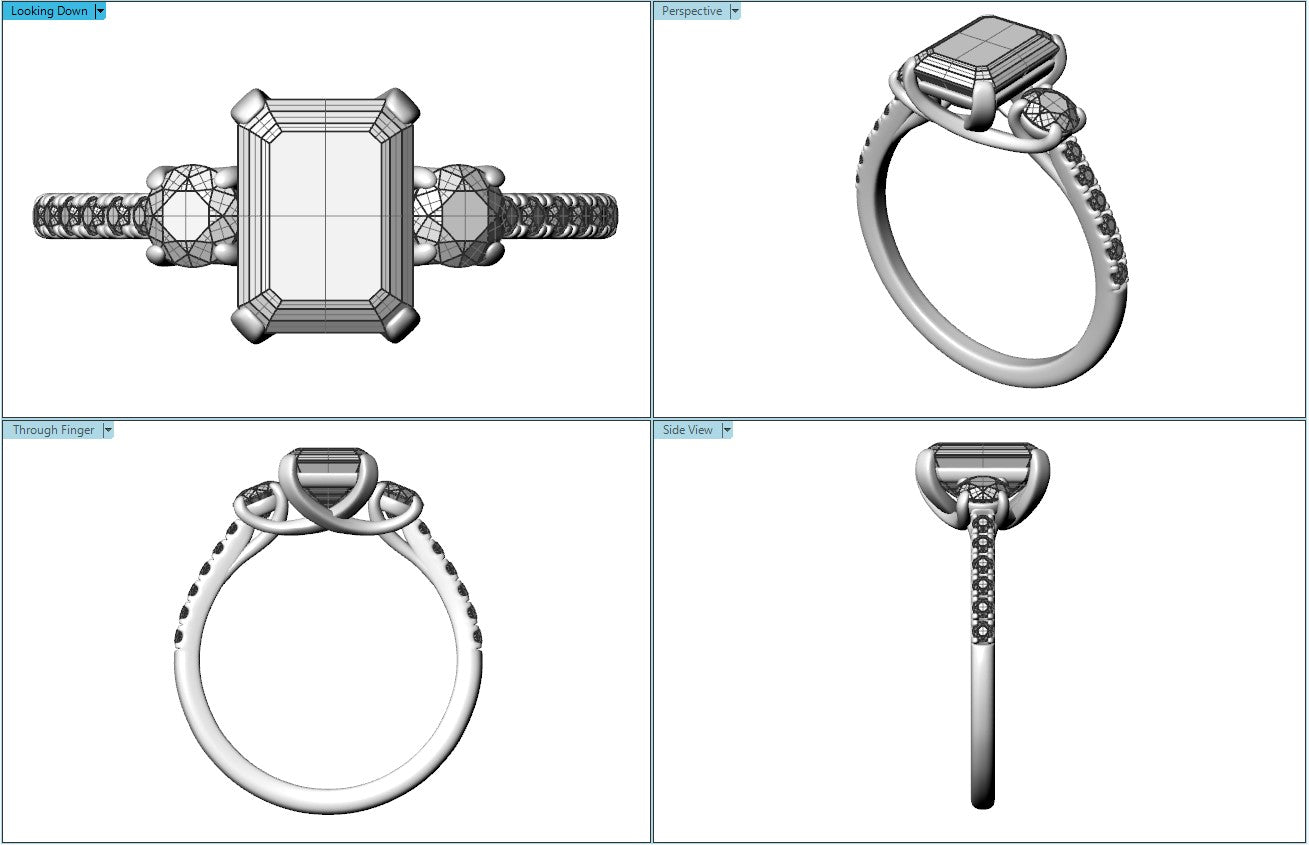 Allora engagement ring