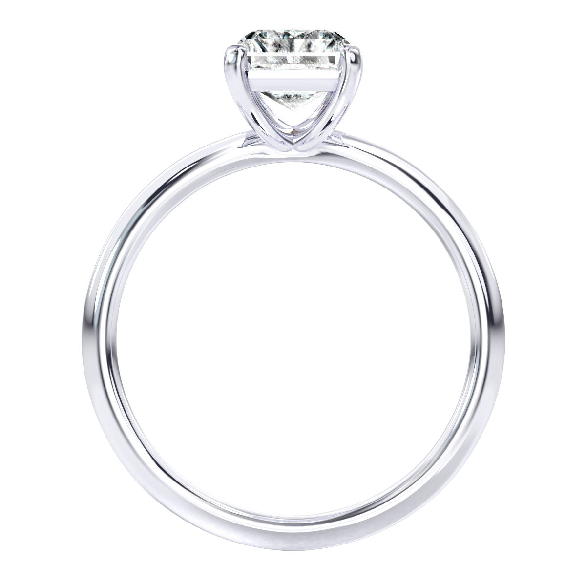 Ardelia engagement ring in white gold