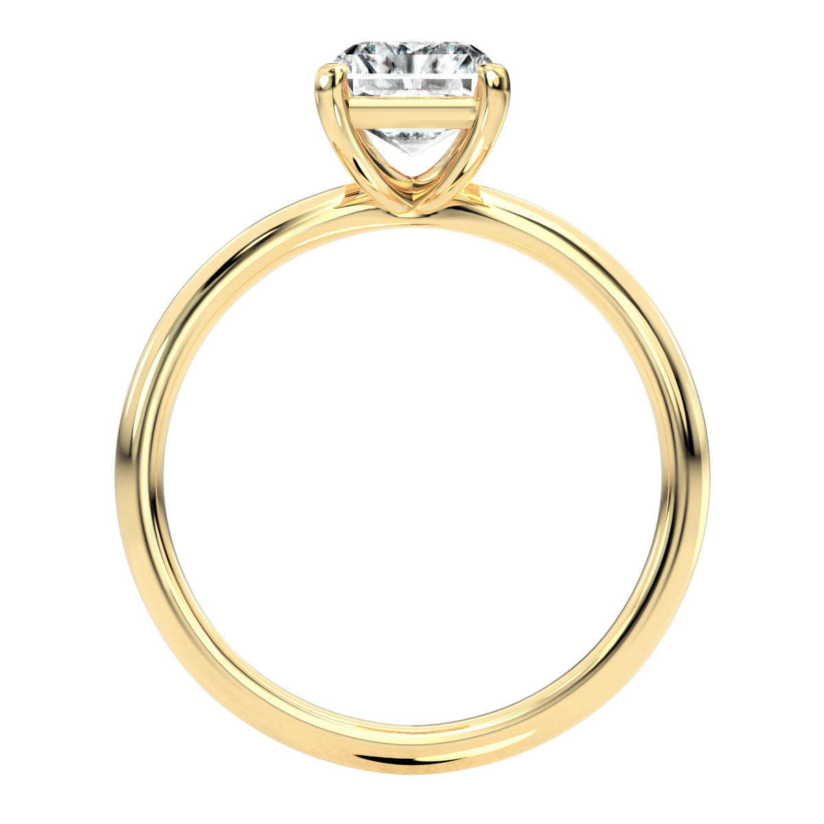 Ardelia engagement ring in yellow gold