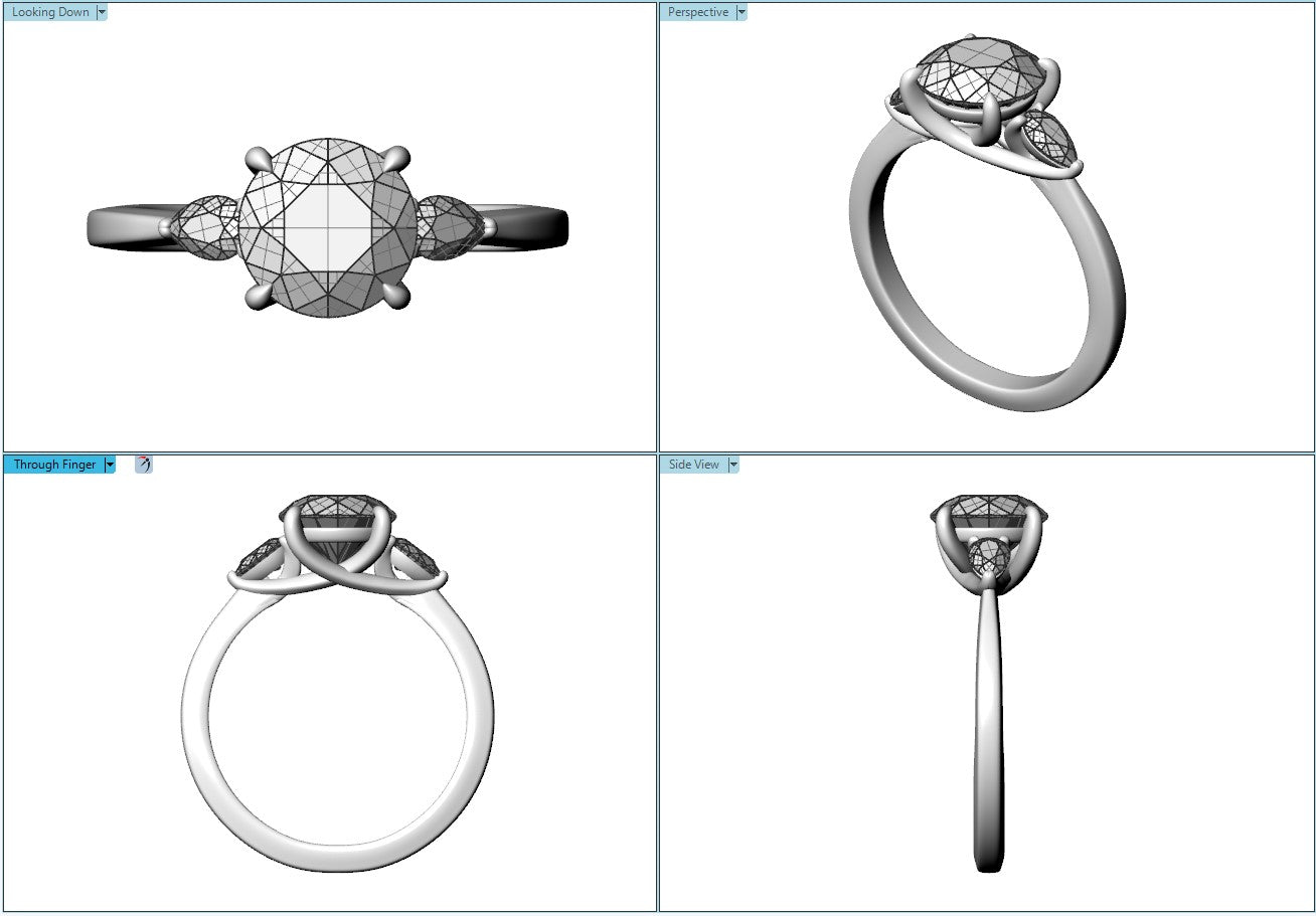 Basilia engagement ring