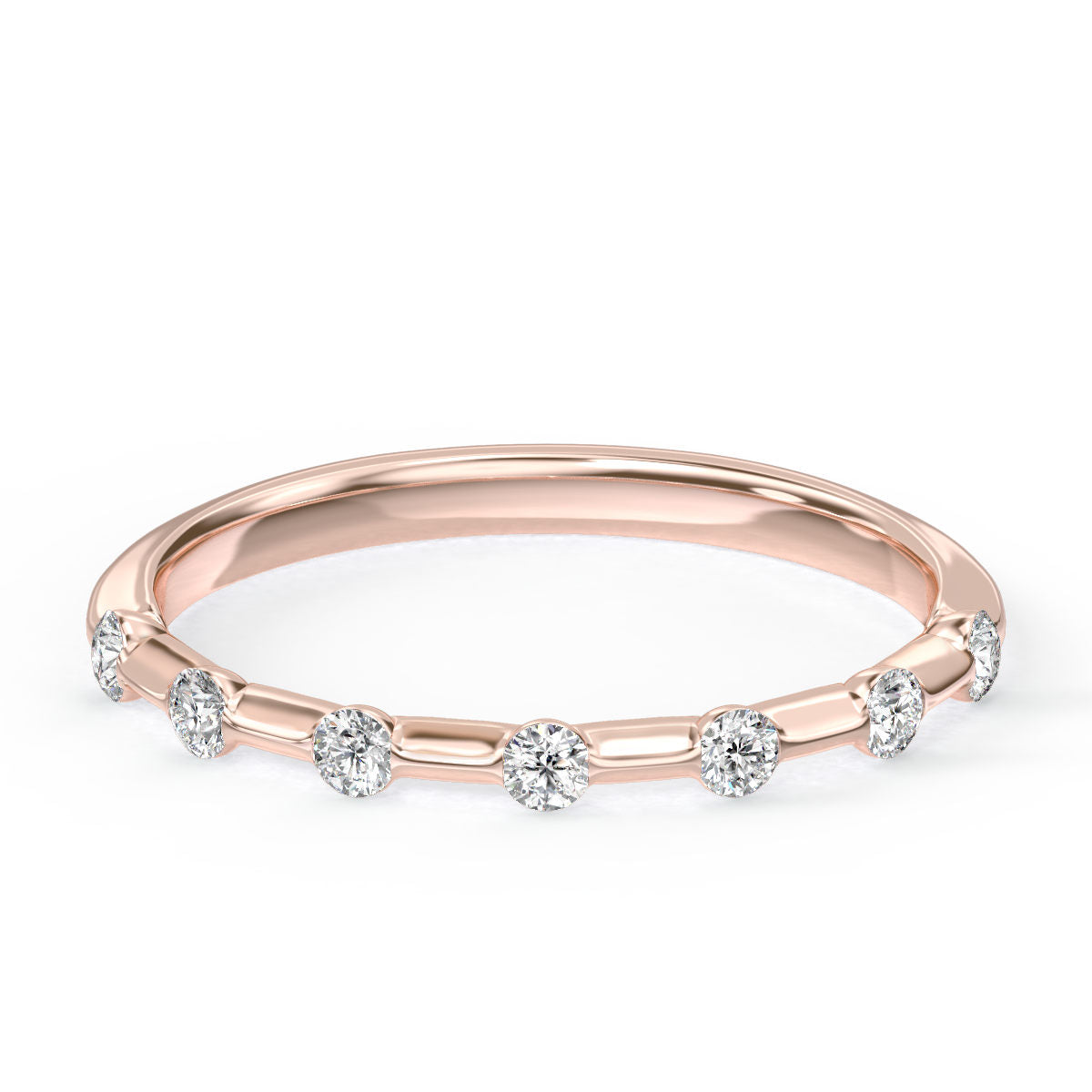 Delicate Diamond Array Band
