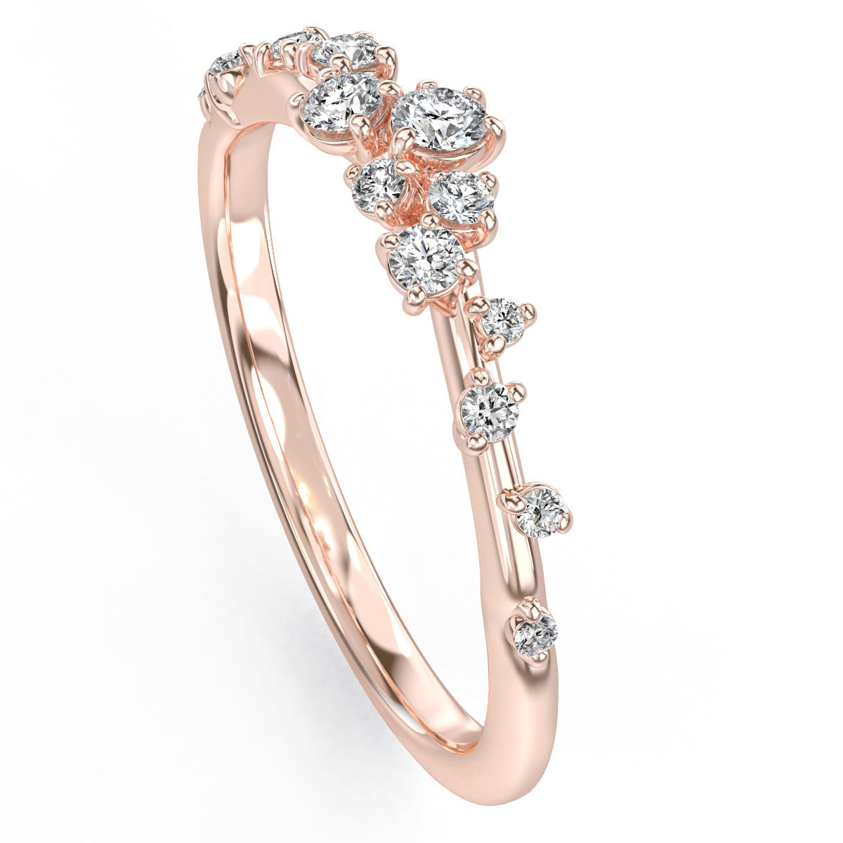Scattered Diamond Band