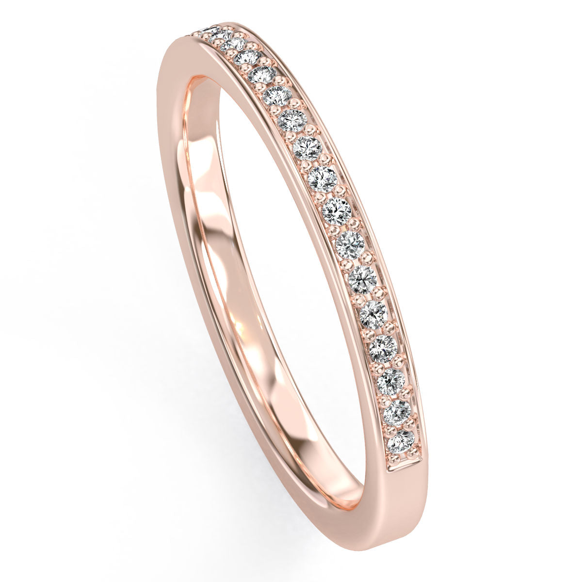 Classic Pave Diamond Band