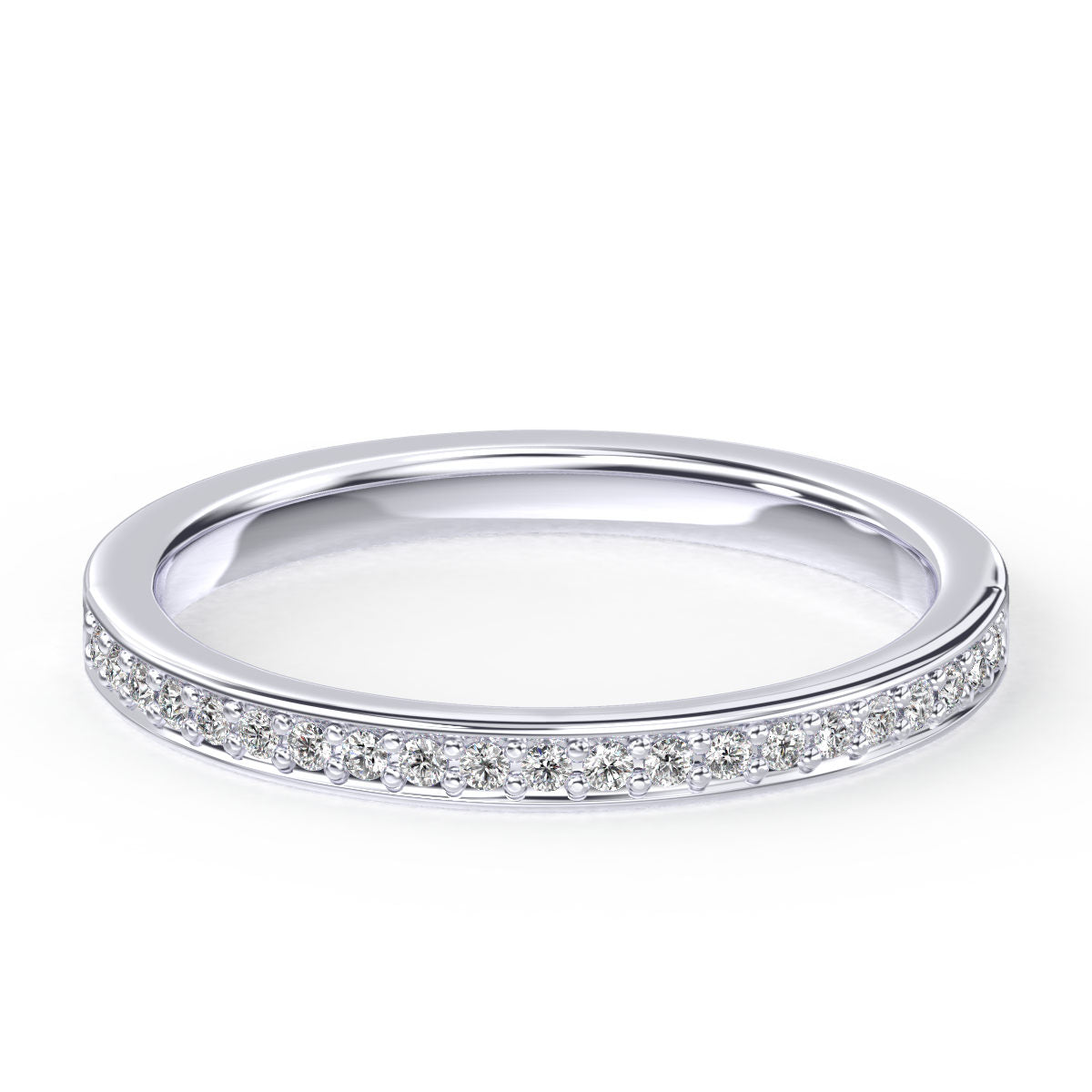 Classic Pave Diamond Band