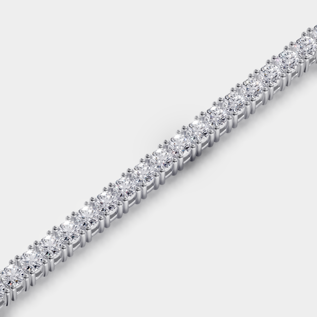 3.00tcw Round Diamond Tennis Bracelet