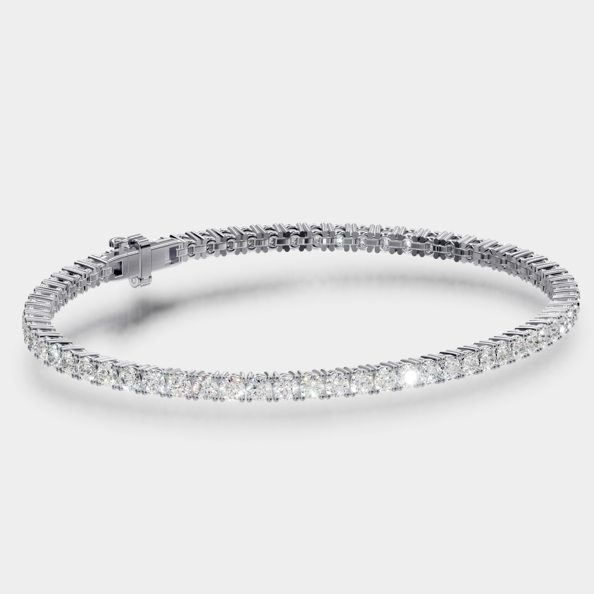 6.00tcw Round Diamond Tennis Bracelet