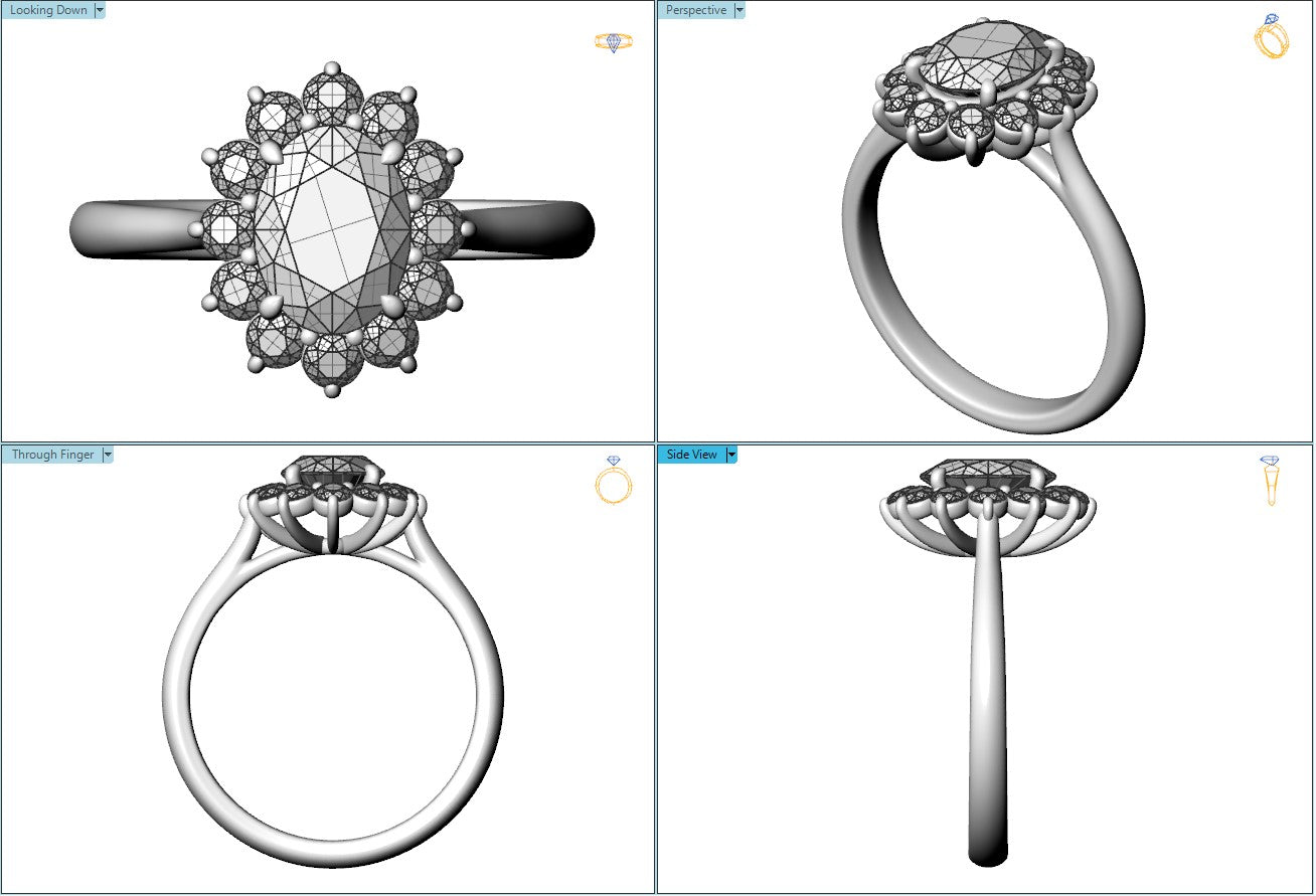 Elva engagement ring