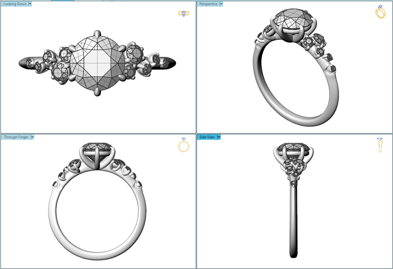 Lisa engagement ring