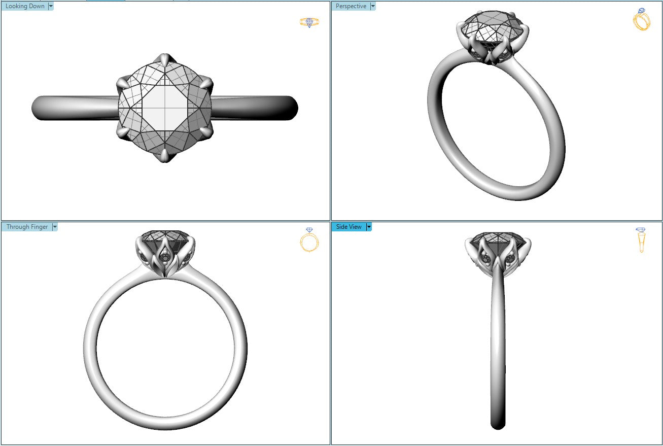 Olivia engagement ring