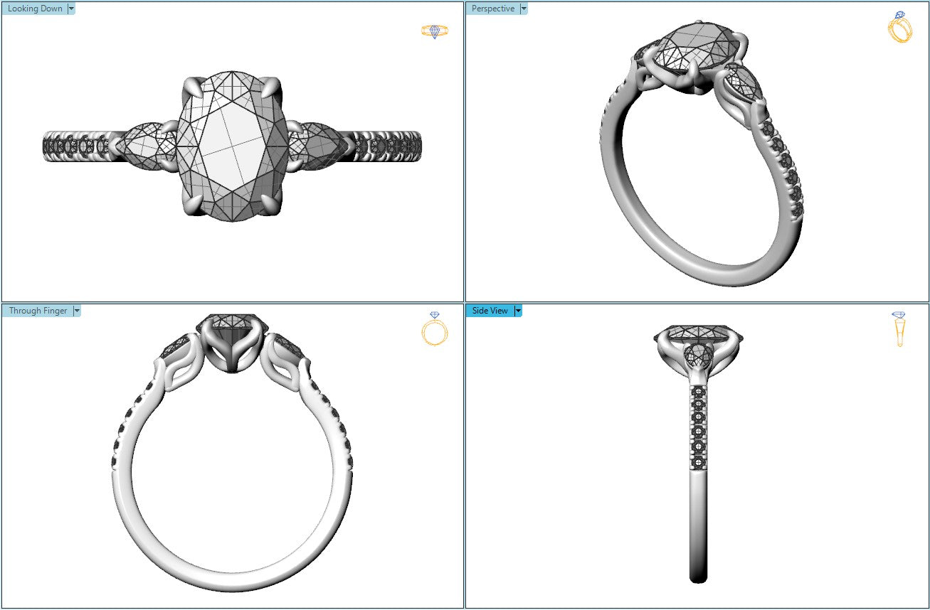 Vivian engagement ring