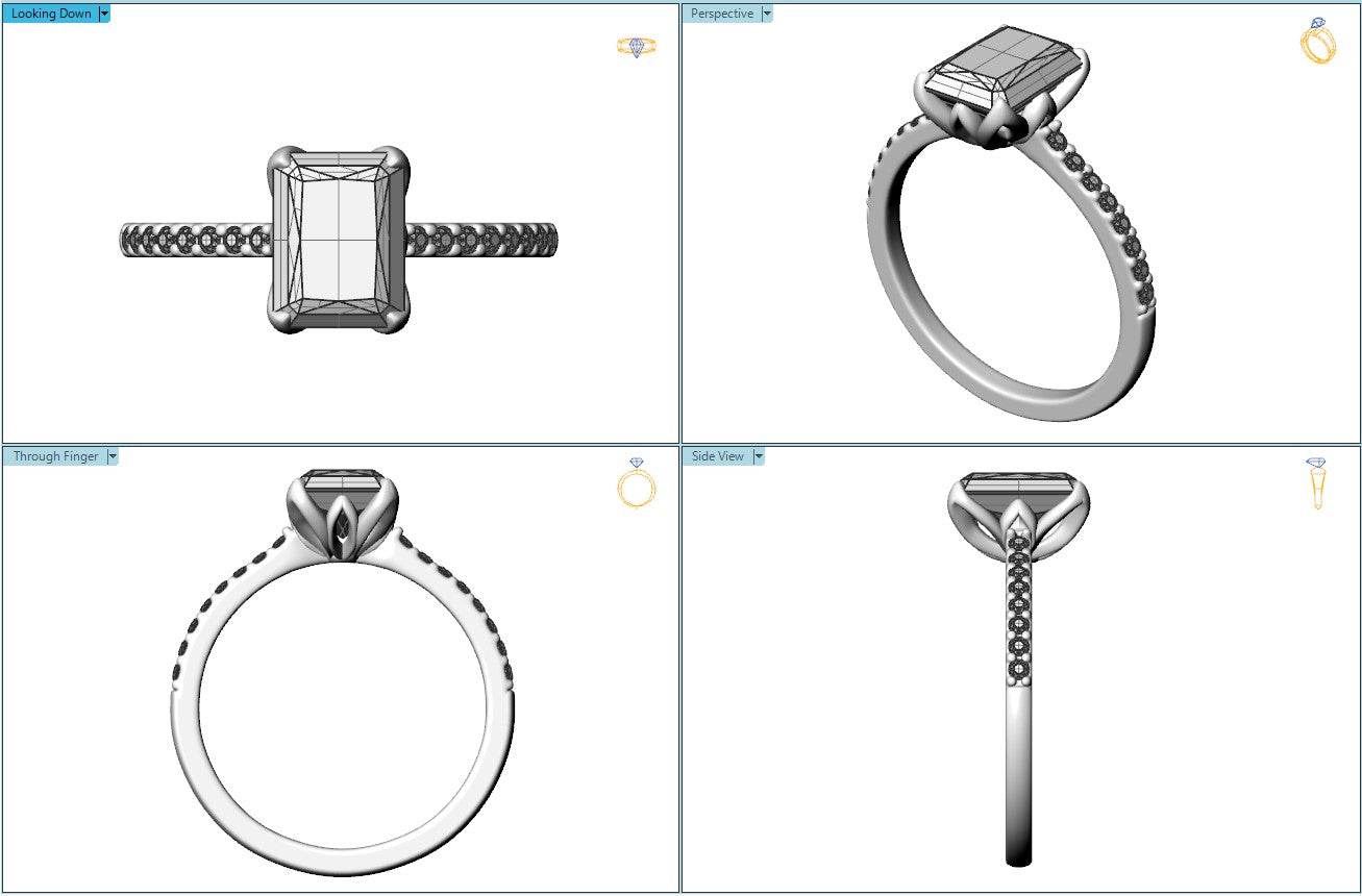 Idra engagement ring
