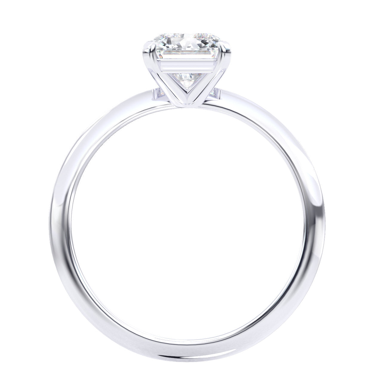 Belinda engagement ring in white gold