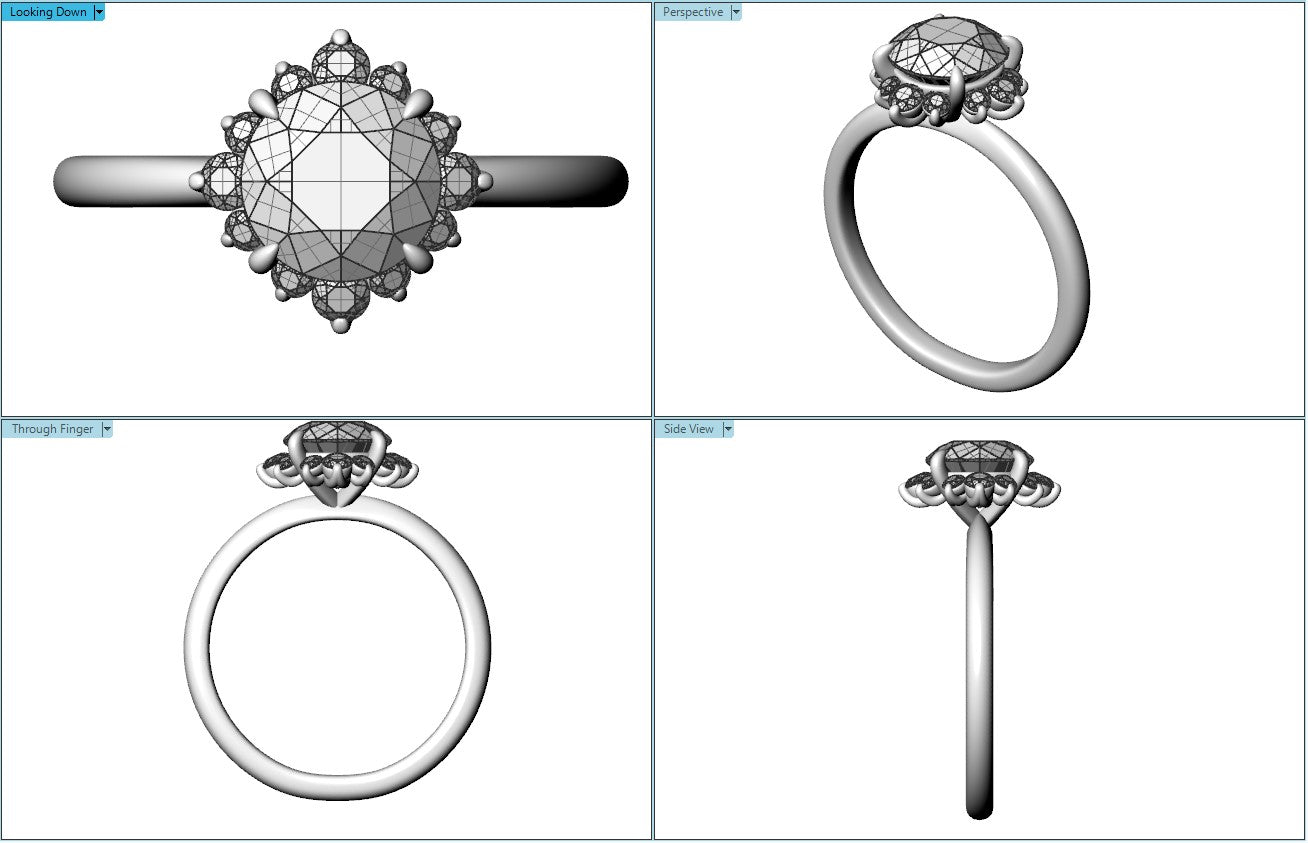 Darlene engagement ring