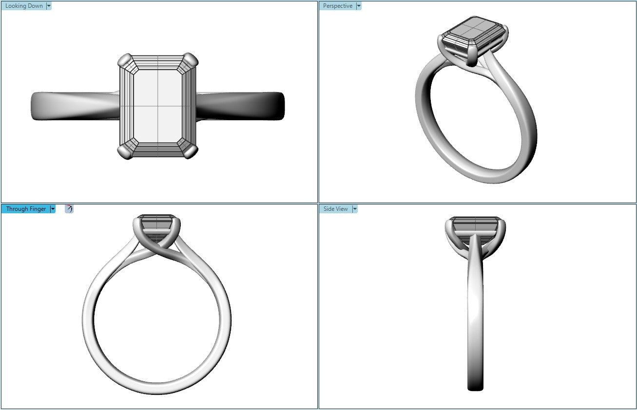 Aderyn engagement ring