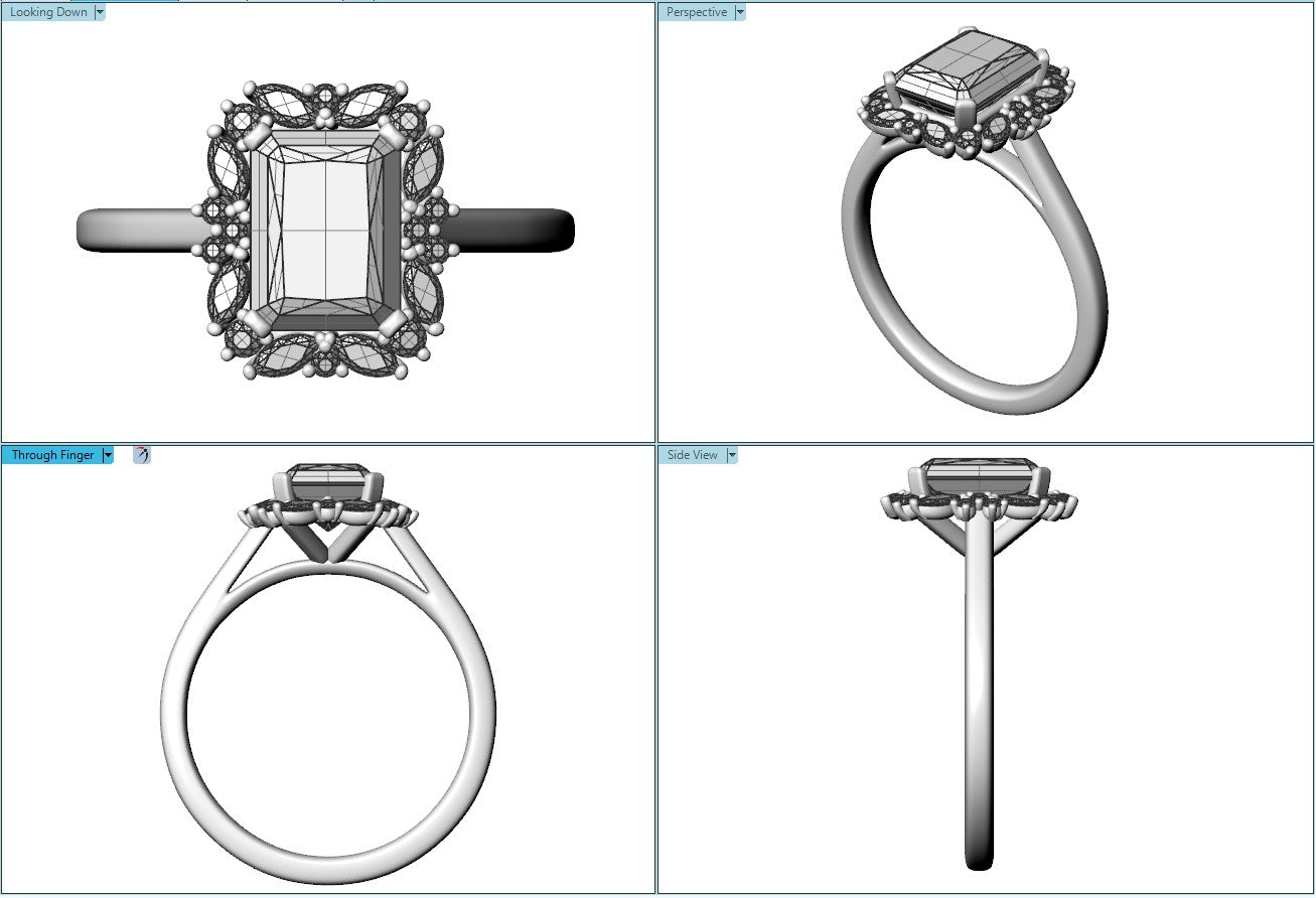 Janine engagement ring