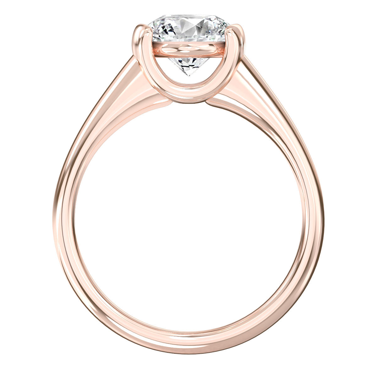 Beatrix engagement ring in rose gold