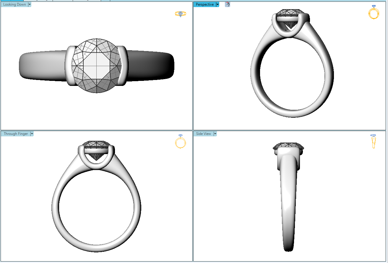 Beatrix engagement ring