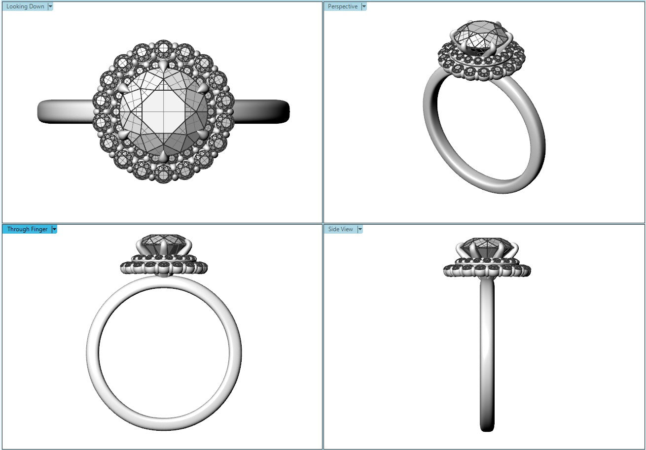 Elise engagement ring