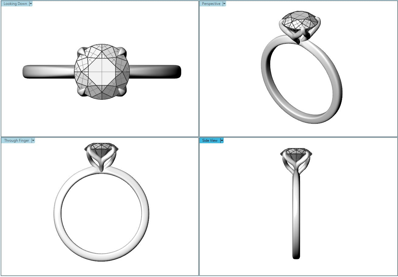 Deena engagement ring