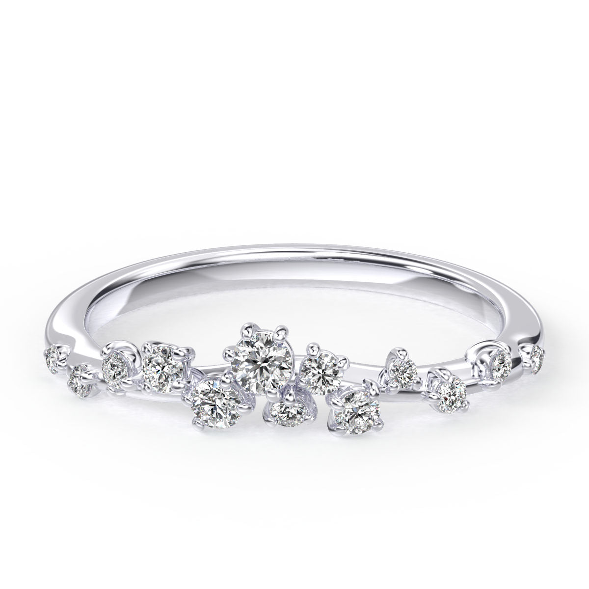 Scattered Diamond Band