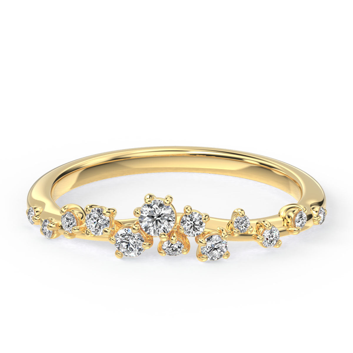 Scattered Diamond Band