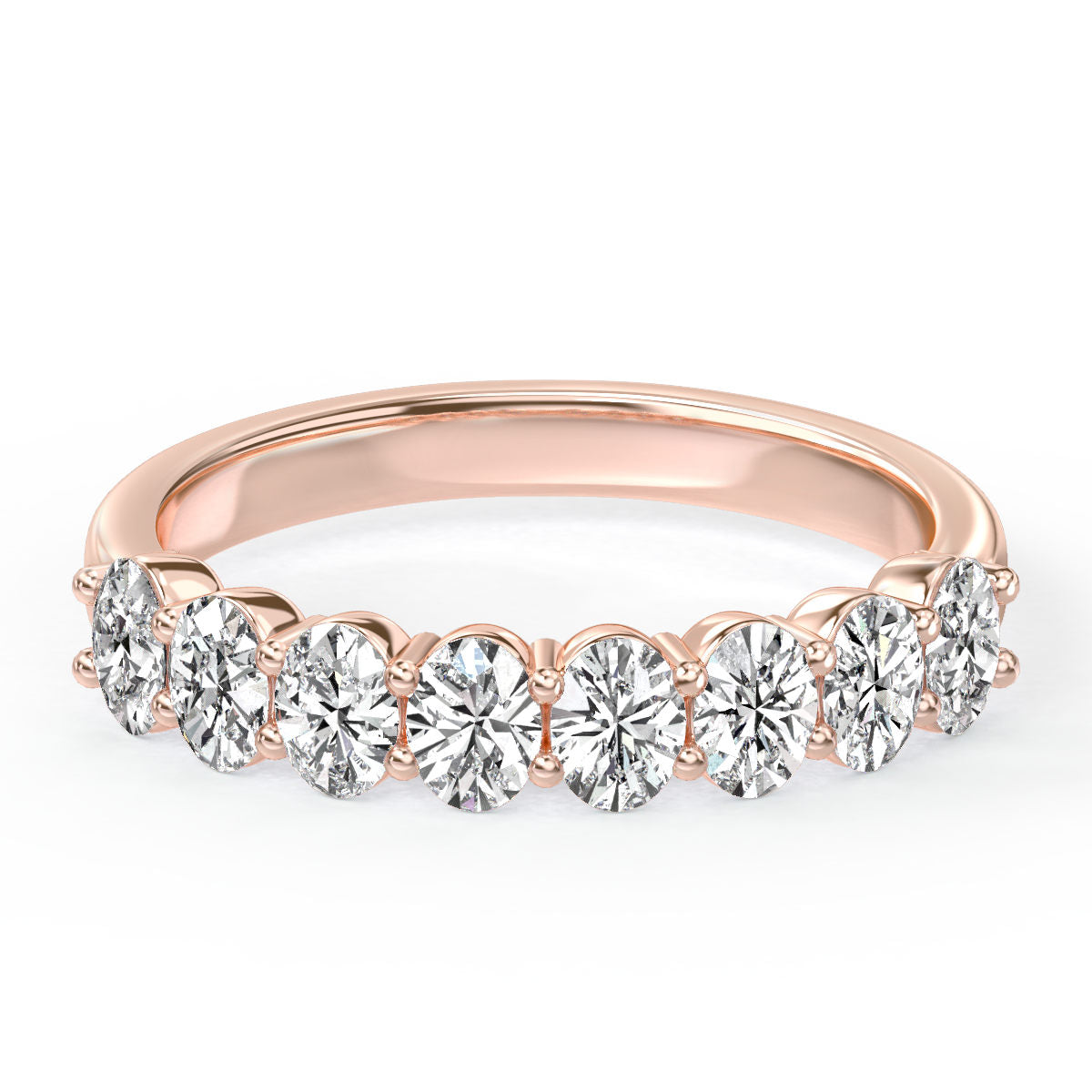 1.00ct Oval Diamond Band