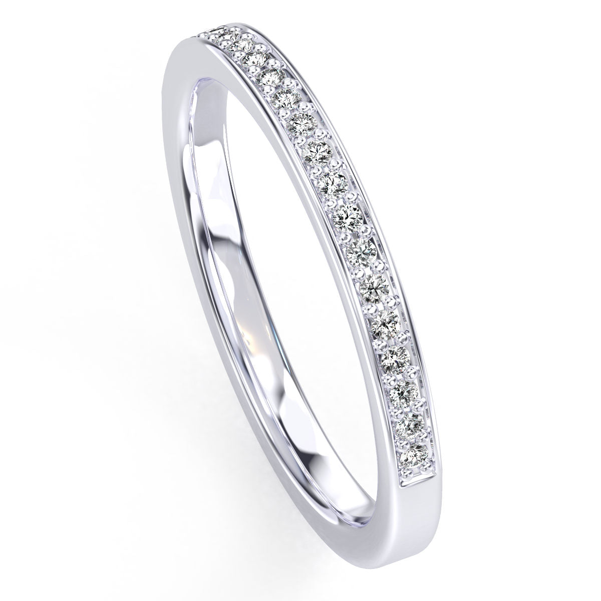 Classic Pave Diamond Band