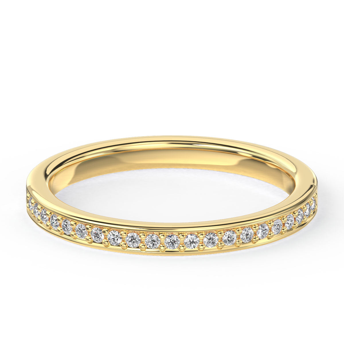 Classic Pave Diamond Band