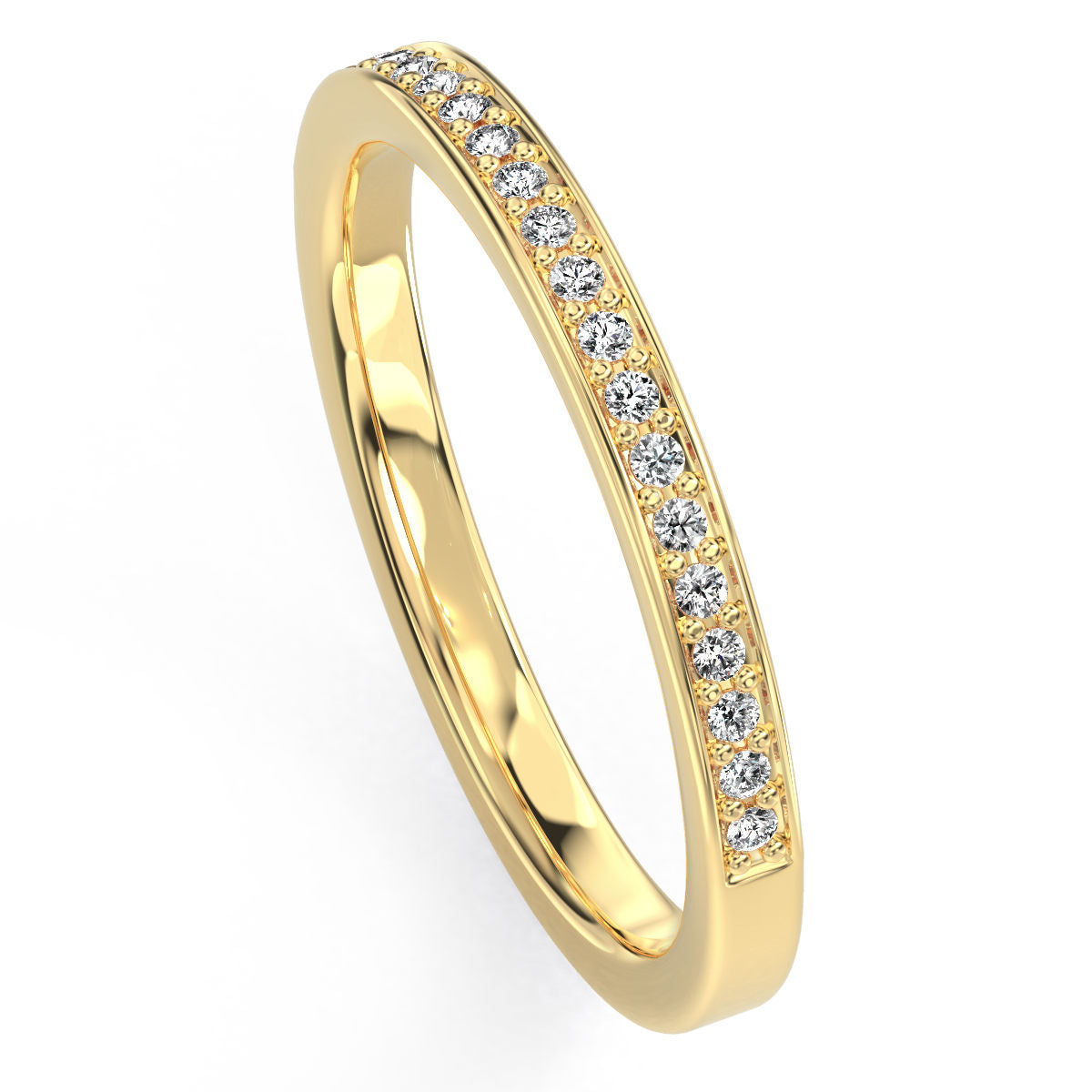 Classic Pave Diamond Band