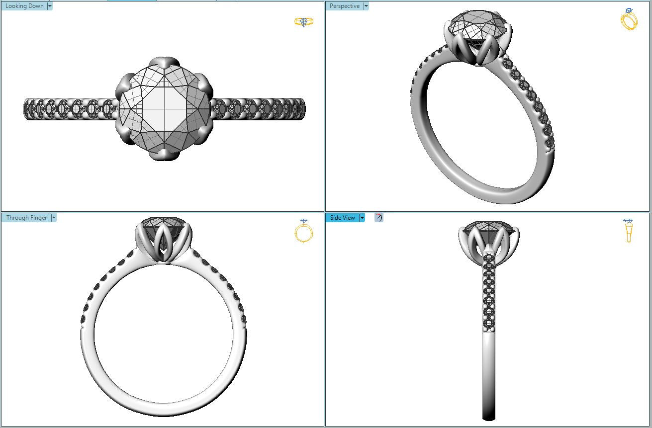 Evaline engagement ring