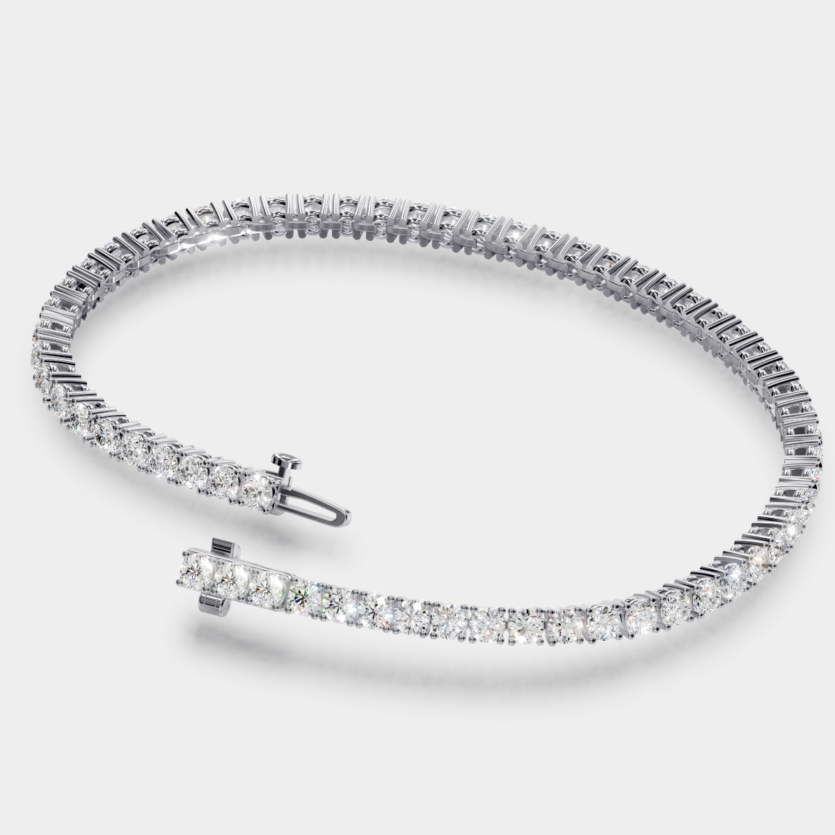 6.00tcw Round Diamond Tennis Bracelet