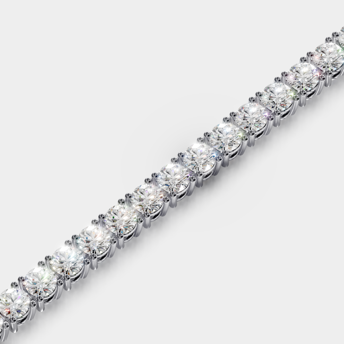 6.00tcw Round Diamond Tennis Bracelet