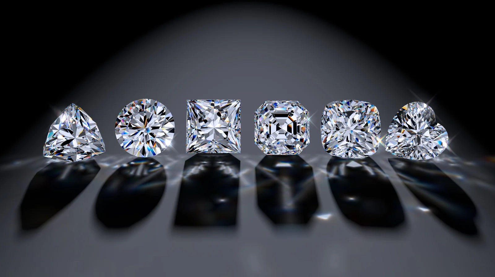 Loose certified diamonds